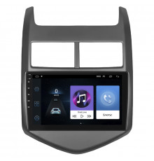 Штатная магнитола Lesko для Chevrolet Aveo II 2011-2020 с 9-дюймовым экраном, Wi-Fi и GPS