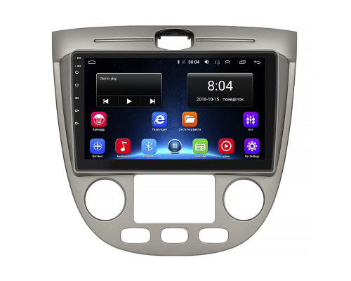 Штатная магнитола Lesko для Chevrolet Nubira Auto AC 2003-2010 экран 9" 2/32Gb Wi-Fi GPS Base