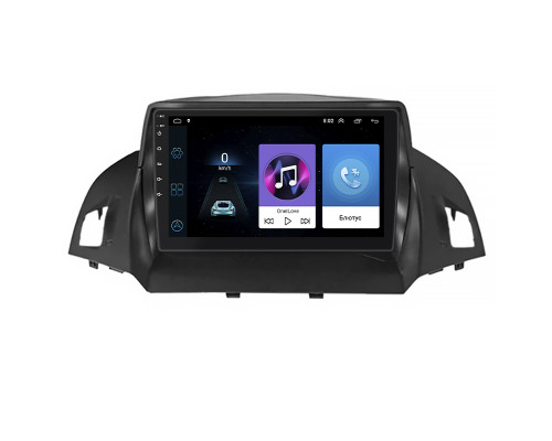 Штатная магнитола Lesko для Ford C-MAX II 2010-2015 экран 9" 1/16Gb Wi-Fi GPS Base