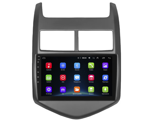 Штатная магнитола Lesko для Chevrolet Aveo II 2011-2020 экран 9" 2/32Gb Wi-Fi GPS Base