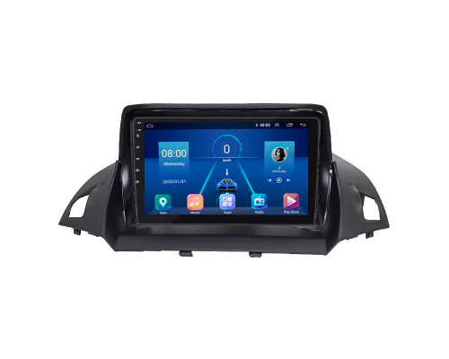Штатная магнитола Lesko для Ford C-MAX II Рестайлинг 2015-2019 экран 9" 4/64Gb 4G Wi-Fi GPS Top