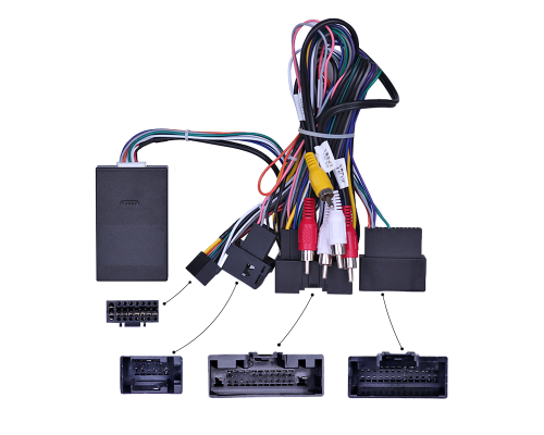 Штатная магнитола Lesko для Ford Escape III Рестайлинг 2015-2019 экран 9" 1/16Gb Wi-Fi GPS Base