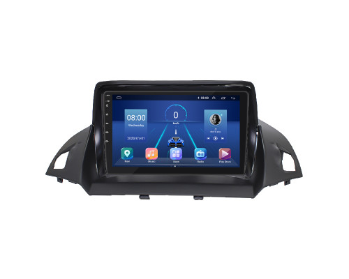 Штатная магнитола Lesko для Ford Escape III Рестайлинг 2015-2019 экран 9" 6/128Gb 4G Wi-Fi GPS Top