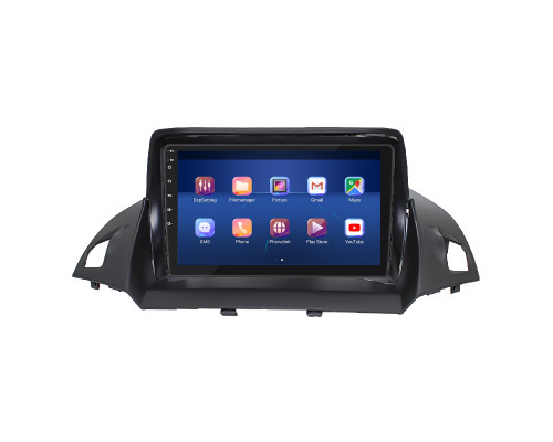 Штатная магнитола Lesko для Ford Escape III Рестайлинг 2015-2019 экран 9" 6/128Gb 4G Wi-Fi GPS Top