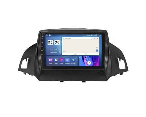 Штатная магнитола Lesko для Ford Kuga II Рестайлинг 2016-2019 экран 9" 4/64Gb CarPlay 4G Wi-Fi GPS Prime