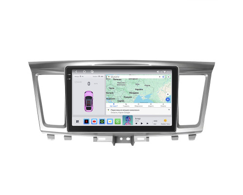 Штатная магнитола Lesko для Infiniti QX60 I 2013-2016 экран 9" 4/64 QLED CarPlay 4G Wi-Fi GPS 360 Prime