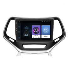 Штатная магнитола Lesko для Jeep Cherokee V (KL) 2013-2018 экран 10" 1/16Gb Wi-Fi GPS Base