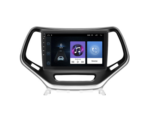Штатная магнитола Lesko для Jeep Cherokee V (KL) 2013-2018 экран 10" 1/16Gb Wi-Fi GPS Base