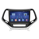 Штатная магнитола Lesko для Jeep Cherokee V (KL) 2013-2018 экран 10" 4/32Gb 4G Wi-Fi GPS Top
