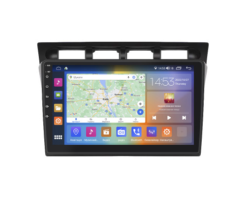 Штатная магнитола Lesko для Kia Picanto I 2004-2007 экран 9" 2/32Gb CarPlay 4G Wi-Fi GPS Prime