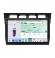 Штатная магнитола Lesko для Kia Picanto I 2004-2007 экран 9" 4/64 QLED CarPlay 4G Wi-Fi GPS 360 Prime