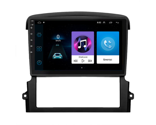 Штатная магнитола Lesko для Kia Sorento I Рестайлинг 2006-2011 экран 9" 1/16Gb Wi-Fi GPS Base