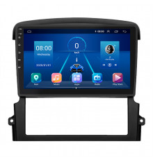 Штатная магнитола Lesko для Kia Sorento I Рестайлинг 2006-2011 экран 9" 4/32Gb 4G Wi-Fi GPS Top