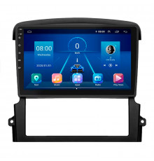 Штатная магнитола Lesko для Kia Sorento I Рестайлинг 2006-2011 экран 9" 6/128Gb 4G Wi-Fi GPS Top