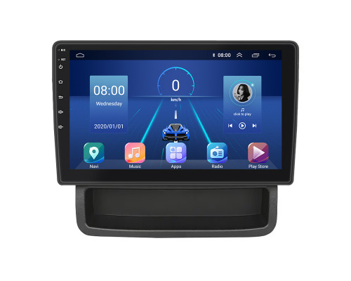 Штатная магнитола Lesko для Nissan Primastar I Рестайлинг 2 2011-2015 экран 10" 6/128Gb 4G Wi-Fi GPS Top