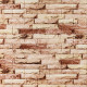 Самоклеющаяся 3D панель 700x770x5мм Бежевый Екатеринославский кирпич SW-00001375