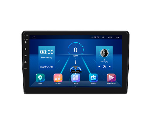 Штатная магнитола Lesko для Opel Antara I Рестайлинг 2010-2017 экран 9" 4/64Gb 4G Wi-Fi GPS Top