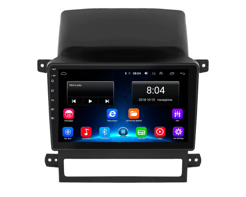 Штатная магнитола Lesko для Chevrolet Captiva I 2006-2011 экран 9" 2/32Gb Wi-Fi GPS Base