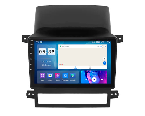 Штатная магнитола Lesko для Chevrolet Captiva I экран 9" 4/64Gb с CarPlay и GPS