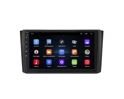 Штатная магнитола Lesko для SsangYong Rexton II 2006-2012 экран 9" 1/16Gb Wi-Fi GPS Base