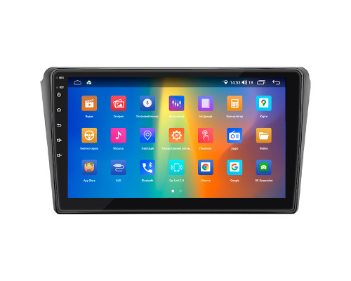 Штатная магнитола Lesko для Toyota Avensis II 2003-2006 экран 9" 2/32Gb CarPlay 4G Wi-Fi GPS Prime