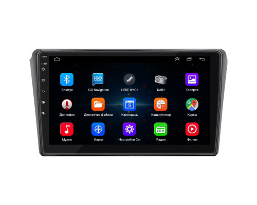 Штатная магнитола Lesko для Toyota Avensis II Рестайлинг 2006-2009 экран 9" 1/16Gb Wi-Fi GPS Base