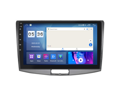 Штатная магнитола Lesko для Volkswagen Passat B6 2005-2010 экран 10" 4/64Gb CarPlay 4G Wi-Fi GPS Prime