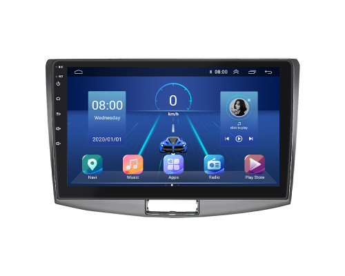 Штатная магнитола Lesko для Volkswagen Passat B6 2005-2010 экран 10" 4/32Gb 4G Wi-Fi GPS Top