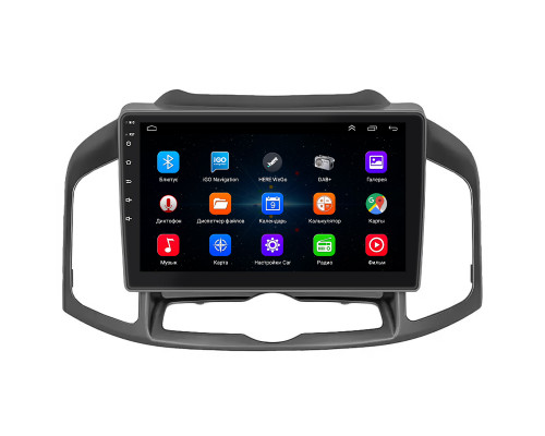 Штатная магнитола Lesko для Chevrolet Captiva I Рестайлинг 2 2013-2016 экран 10" 1/16Gb Wi-Fi GPS Base