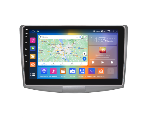 Штатная магнитола Lesko для Volkswagen Passat B7 2011-2015 экран 10" 4/64Gb CarPlay 4G Wi-Fi GPS Prime