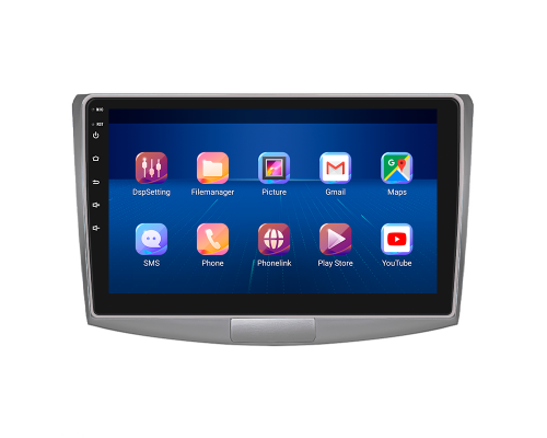 Штатная магнитола Lesko для Volkswagen Passat B7 2011-2015 экран 10" 4/32Gb 4G Wi-Fi GPS Top