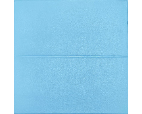 Самоклеящаяся 3D панель 700х600х5мм Голубые блоки (367) SW-00001465