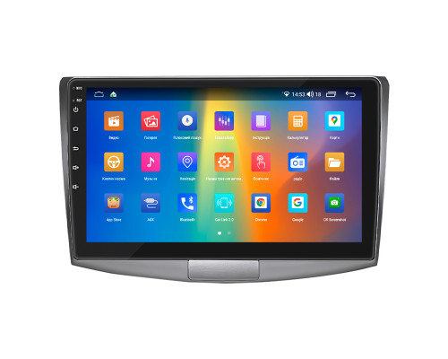 Штатная магнитола Lesko для Volkswagen Passat CC I 2008-2012 экран 10" 2/32Gb CarPlay 4G Wi-Fi GPS Prime