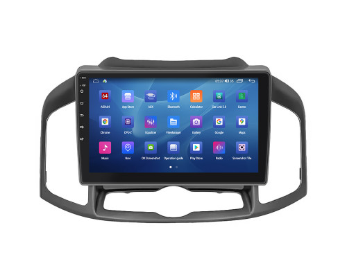 Штатная магнитола Lesko для Chevrolet Captiva I Рестайлинг 2 2013-2016 экран 10" 2/32Gb CarPlay 4G Wi-Fi GPS Prime