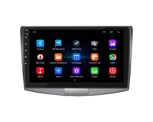 Штатная магнитола Lesko для Volkswagen Passat CC I Рестайлинг 2012-2017 экран 10" 1/16Gb Wi-Fi GPS Base