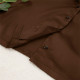 Женский шелковый комплект для дома и сна 2SYCK1315 рукашка и штаны женская пижама атласная Шоколадный XL