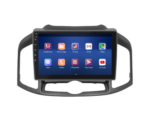 Штатная магнитола Lesko для Chevrolet Captiva I Рестайлинг 2 2013-2016 экран 10" 2/32Gb 4G Wi-Fi GPS Top