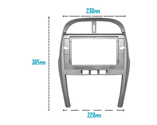 Переходная рамка Chery Tiggo 3 2014-2016 (7270) 10.1"