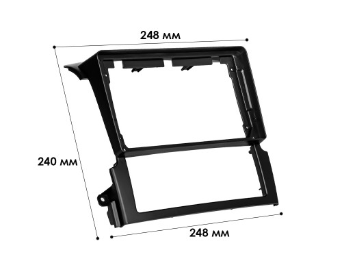 Переходная рамка Kia Sorento (BL) 2006-2009 (7242) 9"
