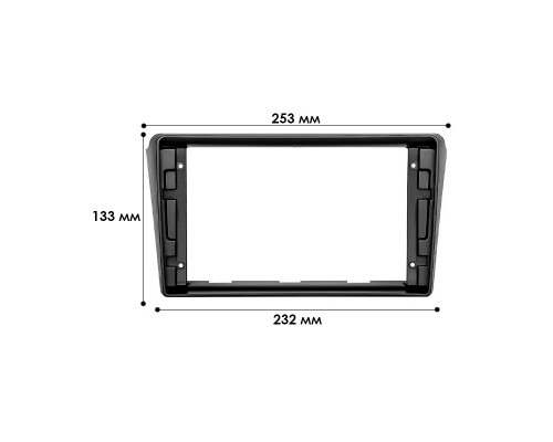 Переходная рамка Toyota Avensis 2002-2008 (7107) 9"