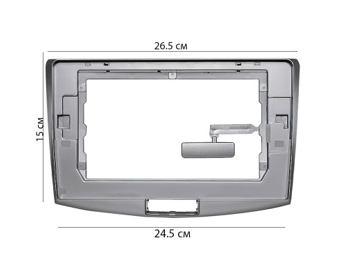 Переходная рамка Volkswagen Passat (B6, B7) 2005-2014 CC 2012-2018 (3409) 10"