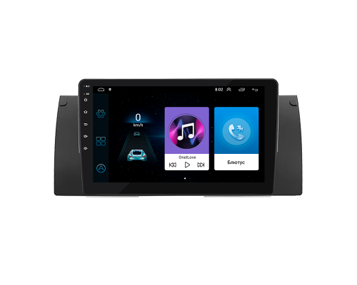 Штатная магнитола Lesko для BMW 5 серии IV (E39) 1995-2000 экран 9" 1/16Gb Wi-Fi GPS Base