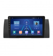 Штатная магнитола Lesko для BMW 5 серии IV (E39) 1995-2000 экран 9" 4/32Gb 4G Wi-Fi GPS Top