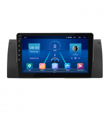 Штатная магнитола Lesko для BMW 5 серии IV (E39) 1995-2000 экран 9" 6/128Gb 4G Wi-Fi GPS Top