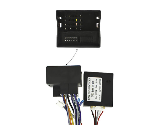 Штатная магнитола Lesko для BMW 5 серии IV (E39) Рестайлинг 2000-2004 экран 9" 2/32Gb Wi-Fi GPS Base