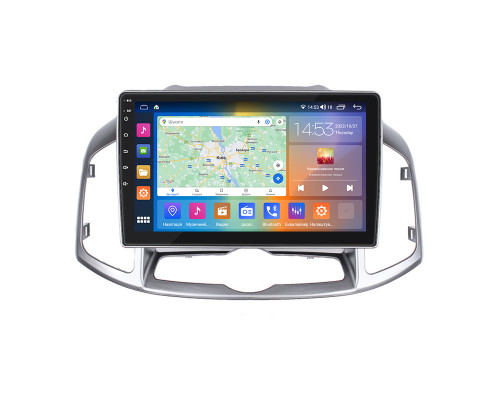 Штатная магнитола Lesko для Chevrolet Captiva I Рестайлинг 2011-2013 с экраном 10" и поддержкой CarPlay