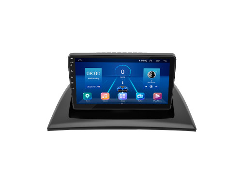 Штатная магнитола Lesko для BMW X3 I (E83) Рестайлинг 2006-2010 экран 9" 2/32Gb Wi-Fi GPS Base