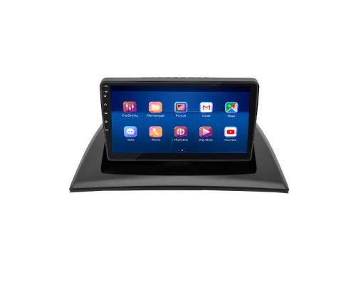 Штатная магнитола Lesko для BMW X3 I (E83) Рестайлинг 2006-2010 экран 9" 2/32Gb Wi-Fi GPS Base