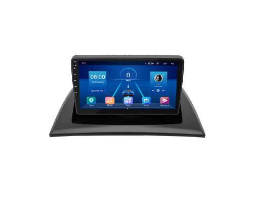 Штатная магнитола Lesko для BMW X3 I (E83) Рестайлинг 2006-2010 экран 9" 4/32Gb 4G Wi-Fi GPS Top