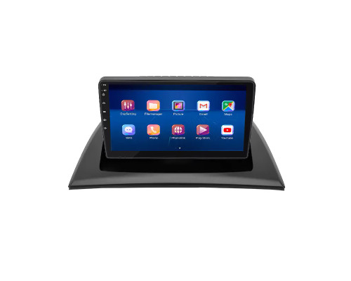 Штатная магнитола Lesko для BMW X3 I (E83) Рестайлинг 2006-2010 экран 9" 4/32Gb 4G Wi-Fi GPS Top